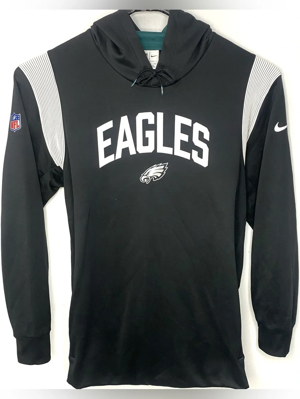 Nike Philadelphia Eagles On Field Therma-Fit Black Performance Hoodie Sweatshirt